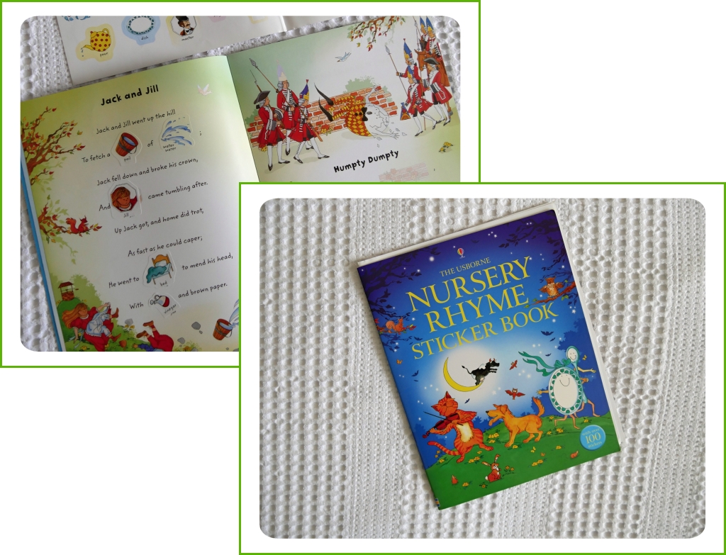 Nursery Rhyme Sticker Book